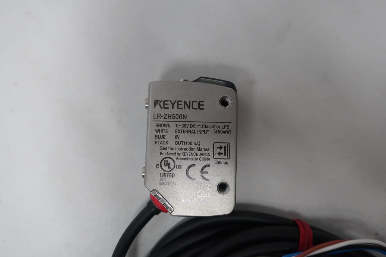 KEYENCE LR-ZH500N 10-30V-DC LASER SENSOR