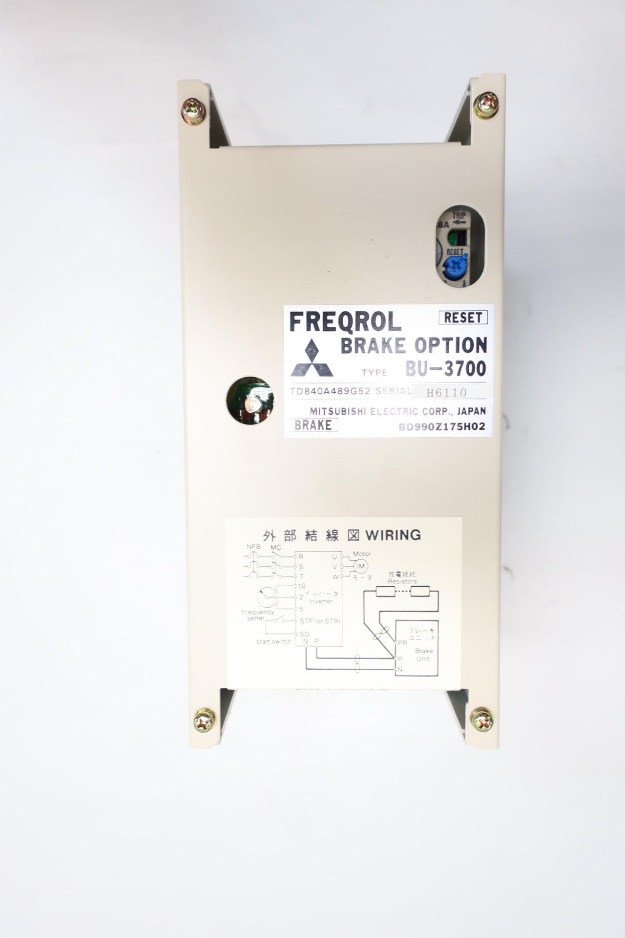 MITSUBISHI FREQROL BU-3700 BRAKE OPTION UNIT D641020