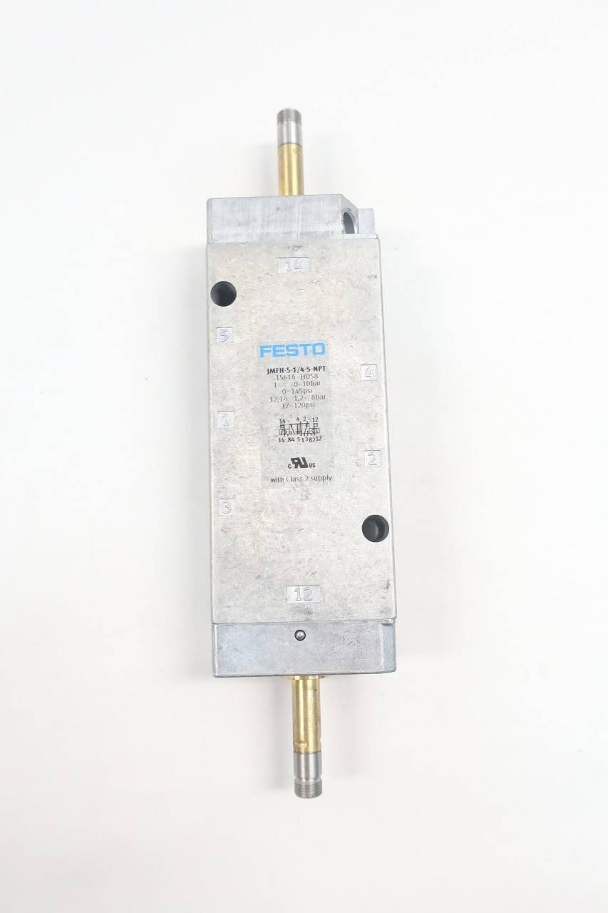 Festo JMFH-5-1/4-S-NPT Pneumatic Solenoid Valve 0-145psi