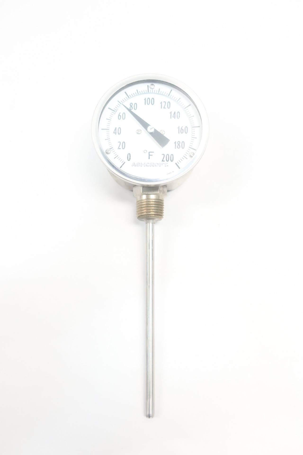 Ashcroft 30 EI60L 060 0/200 Bimetal Thermometer 3in 1/2in 6in 0200f