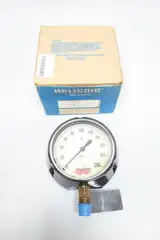 HELICOID F1B2F5A0F0000 PRESSURE GAUGE 4-1/2IN 0-200PSI 1/2IN NPT