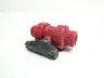 CHEMTROL S65TB-V MANUAL BALL VALVE RED PVDF FKM 1/2IN thumbnail 4