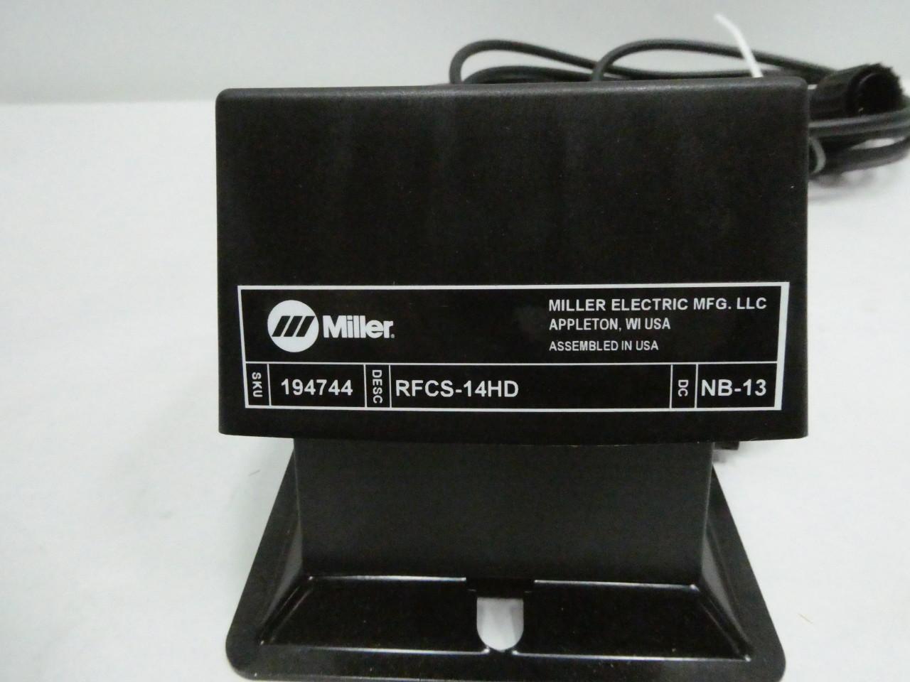 MILLER 194744 RFCS-14HD TIG FOOT CONTROL PEDAL