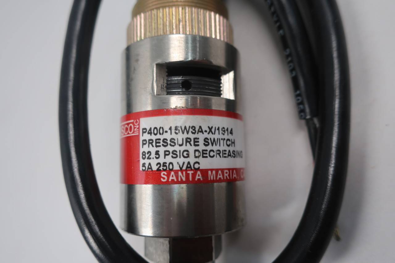 New Old Stock > WASCO SP129-31Q3A-X/9627 PRESSURE SWITCH