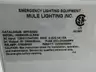 MULE MFC-6-200-6 EMERGENCY LIGHT 200W 120V-AC 6V-DC thumbnail 4
