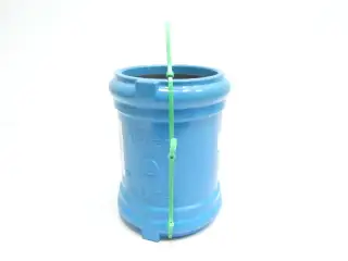 IPEX 073030 BXB BLUE BRUTE MOLDED PVC FITTING COUPLING 4IN 150
