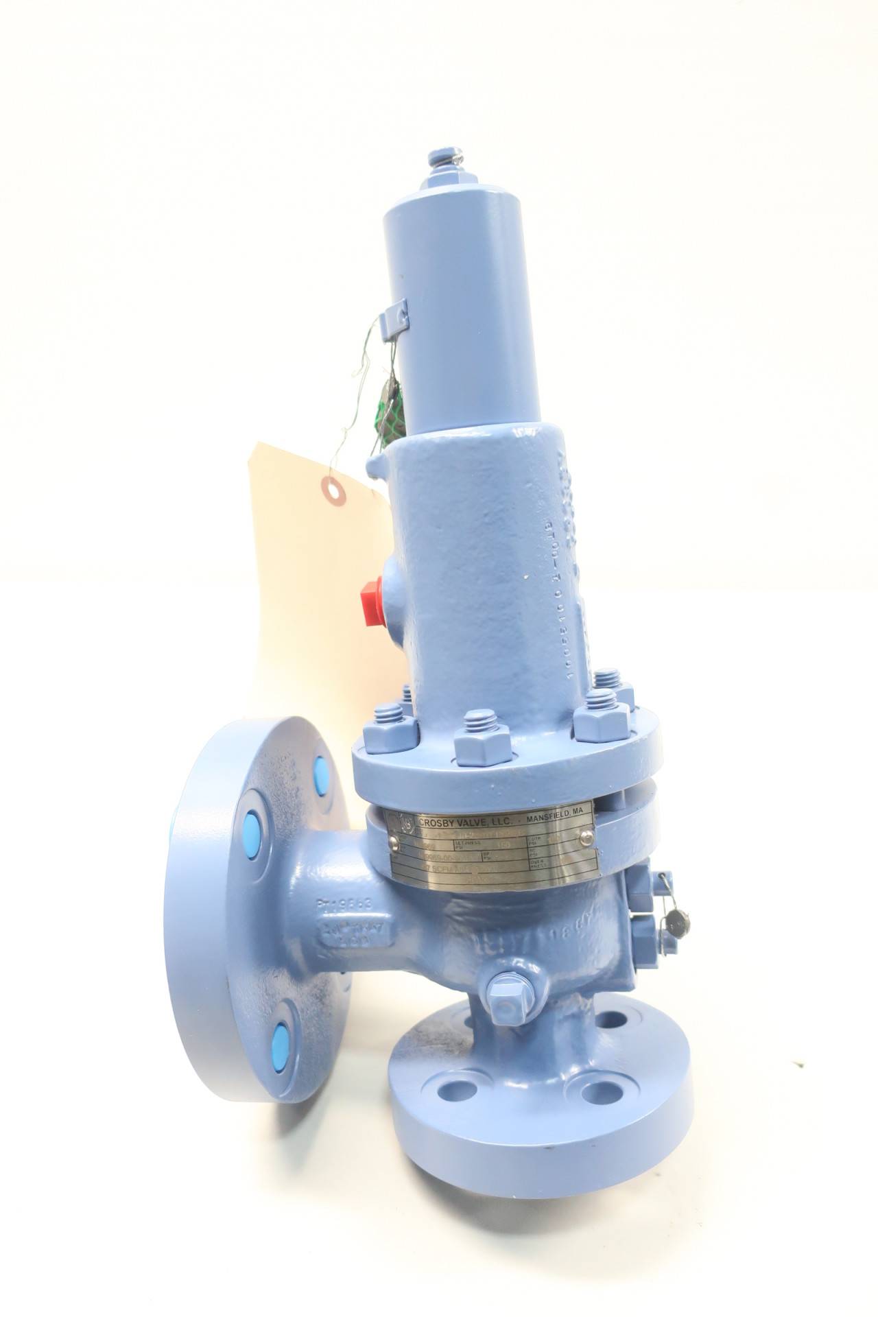 Crosby 1 E2 JB25TD Steel Flanged Relief Valve 150psi 626cfm 1in X 2in