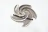 3196MT 2X3-13 STAINLESS 5-VANE STAINLESS PUMP IMPELLER 11-3/8IN OD thumbnail 3