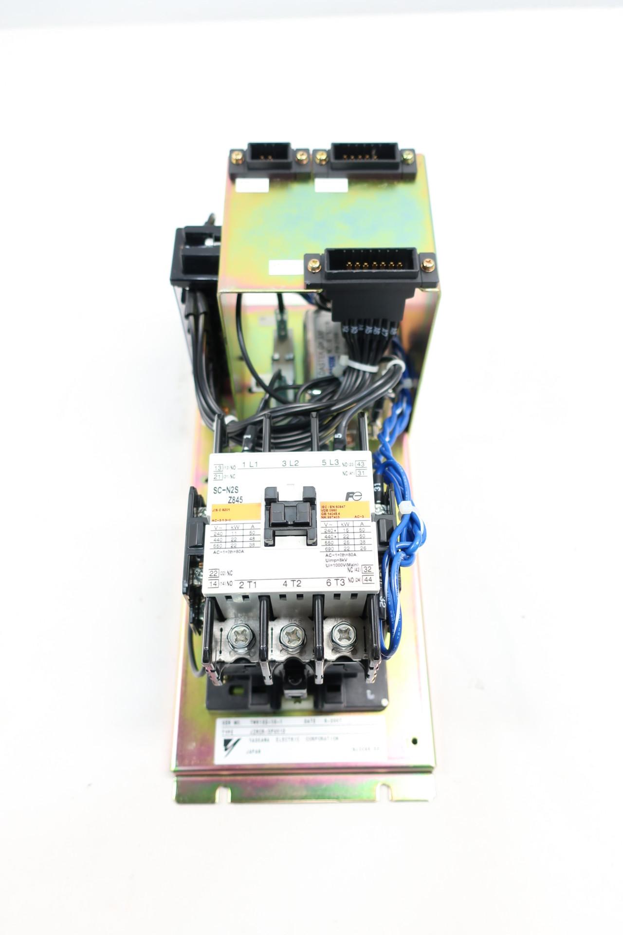 中古 YASKWA JZRCR-NTU01-1 電源ドライブ 保証付き YASKAWA JZRCR-XPU01D POWER SUPPLY MODULE