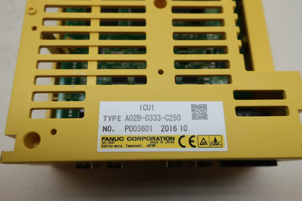 Fanuc A02B-0333-C250 Icu1 Connection Unit I/o Module