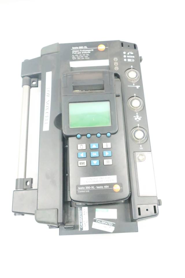 TESTO 350XL FLUE GAS TRANSMITTER ANALYZER D631137