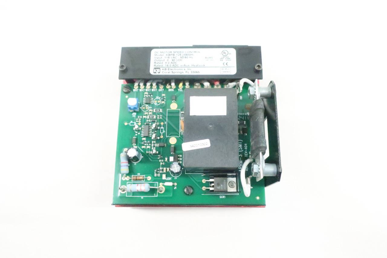 Kb Electronics KBPB125 8900H Dc Speed Controller 115vac 8a Amp 090vdc
