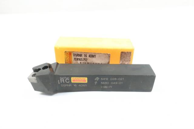 SANDVIK DSRNR 16 4DM1 TOOL HOLDER
