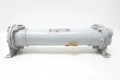 AMERICAN INDUSTRIAL AB-702-A4-TP BRASS SHELL COPPER TUBE HEAT EXCHANGER 1IN NPT