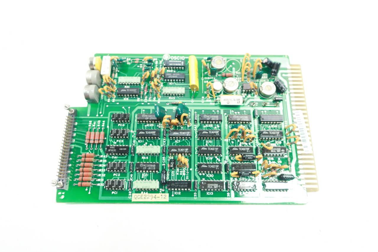 Toyo Denki Seizo QCE2294-12 OSCIO-E Pcb Circuit Board