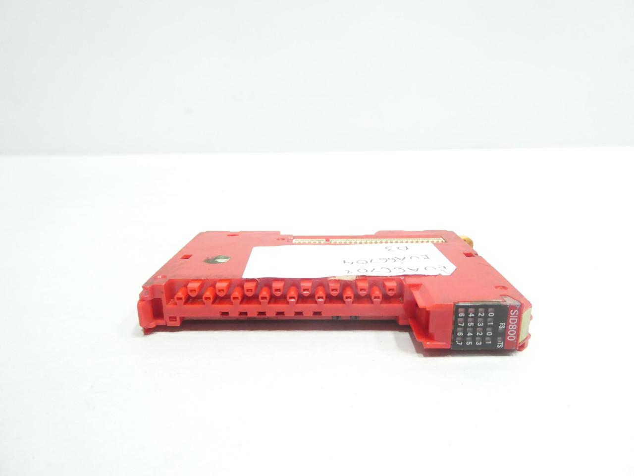 OMRON NX-SID800 SAFETY INPUT UNIT INPUT MODULE