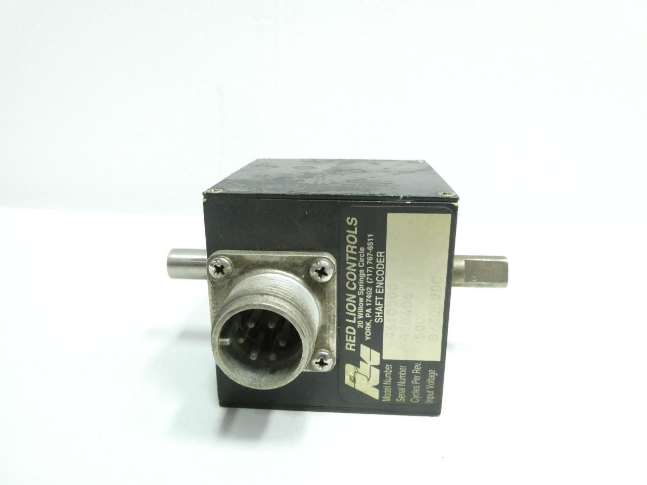 RED LION 4610500 SHAFT ENCODER 3/8IN 8/30V-DC
