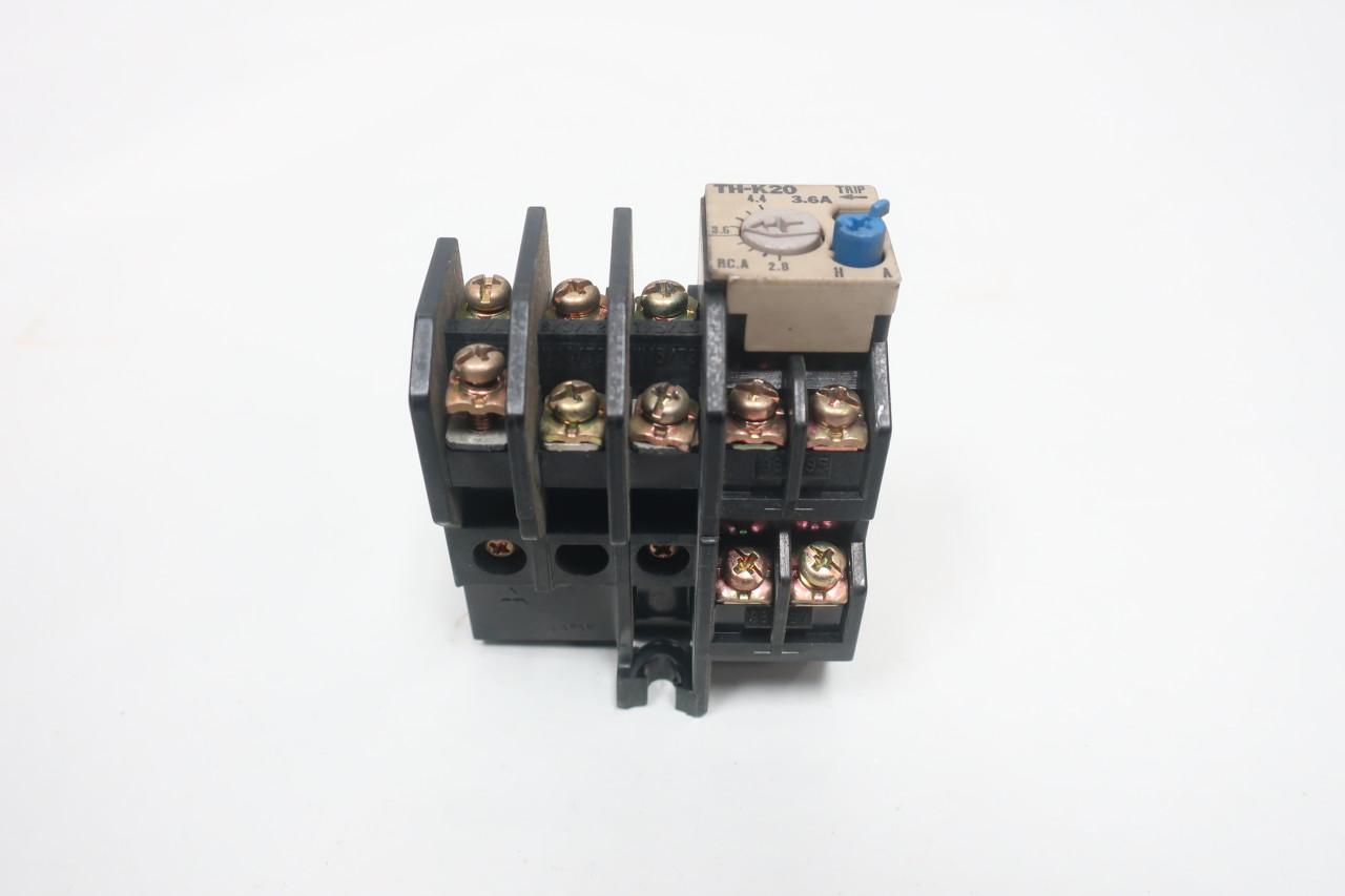 Mitsubishi TH-K20 Overload Relay 2.8-4.4a Amp