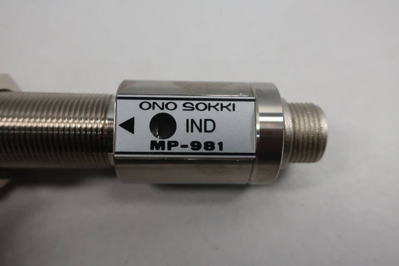 Ono Sokki Mp 981 Manetic Detector