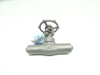 OMB L-R910 NACE MANUAL IRON BUTT WELD WEDGE GATE VALVE 3/4IN 1500