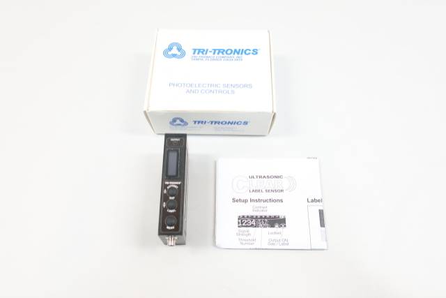 TRI-TRONICS CLSC-1M8LE CLEAR LABEL SENSOR 12-30V-DC
