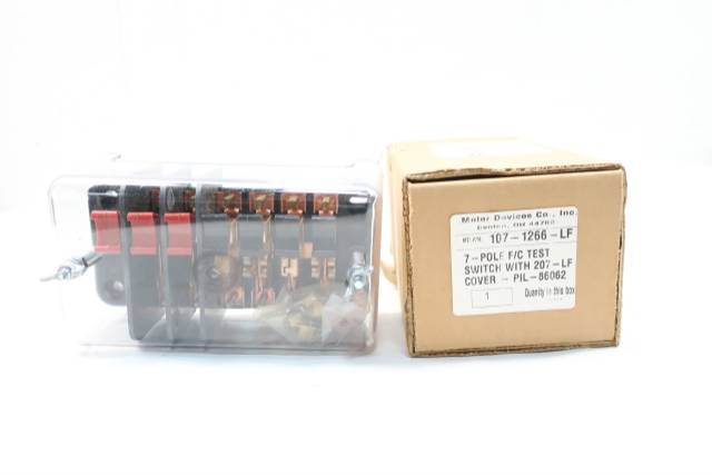 METER DEVICES 107-1266-LF 7 POLE F/C TEST SWITCH