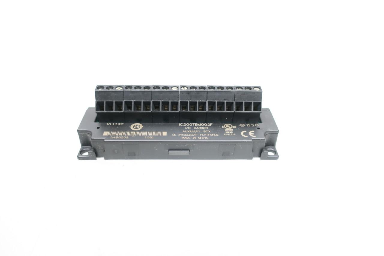 Ge Fanuc IC200TBM002F I/o Carrier Auxiliary Box