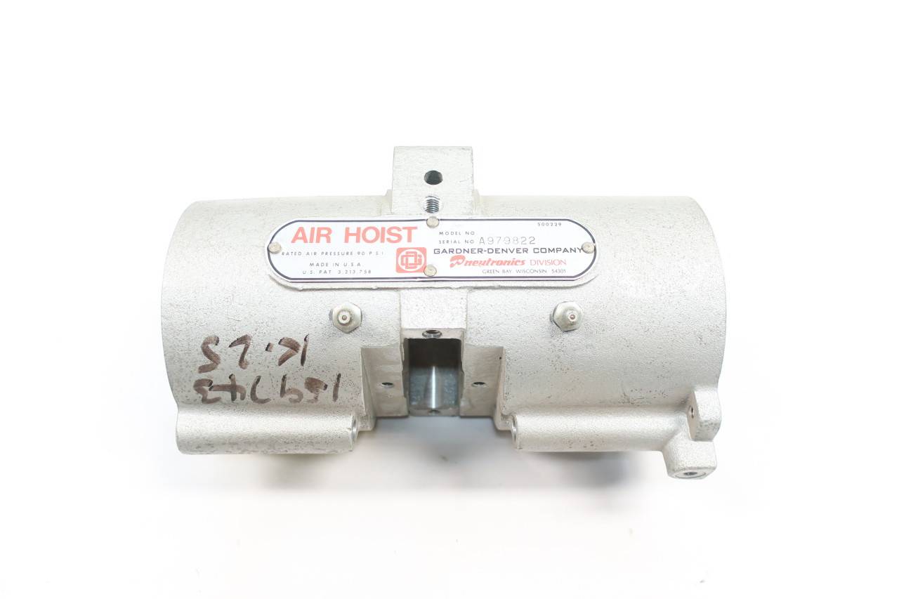 Gardner Denver 500229 Air Hoist Body 90psi