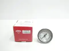 WINTERS TBM30025B0 BIMETAL THERMOMETER 3IN DIAL 2-1/2IN PROBE 50-300F 1/2IN NPT