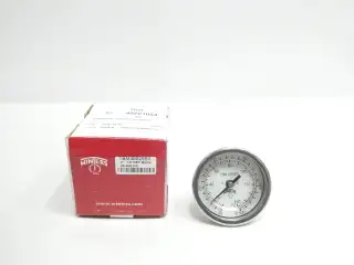 WINTERS TBM30025B0 BIMETAL THERMOMETER 3IN DIAL 2-1/2IN PROBE 50-300F 1/2IN NPT