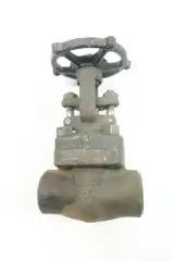 NEWCO 115S-FS2 MANUAL STEEL SOCKET WELD WEDGE GATE VALVE 1/2IN 1500