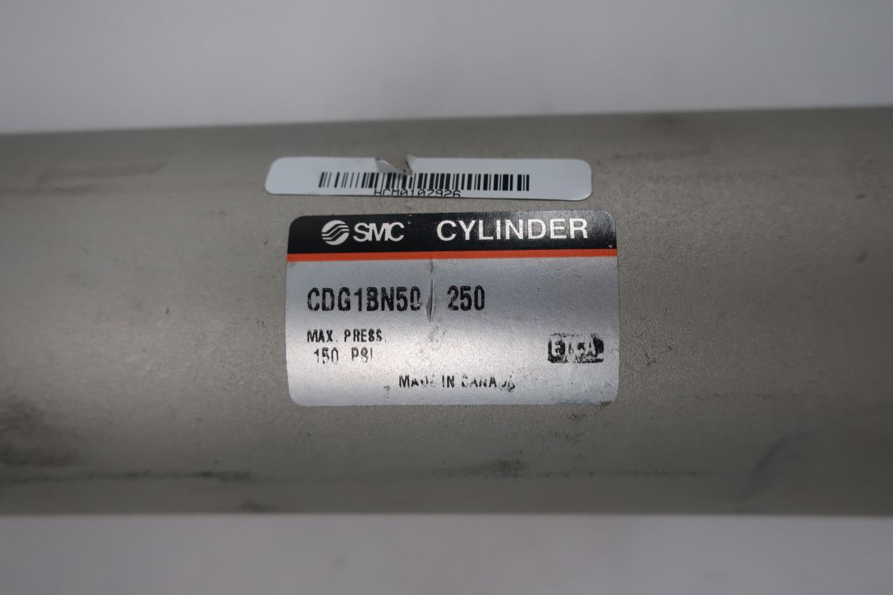 Details about   Smc CDG1BN50-250-H7BW-11 Double Acting Pneumatic Cylinder 50mm 1/4in 1mpa 250mm 