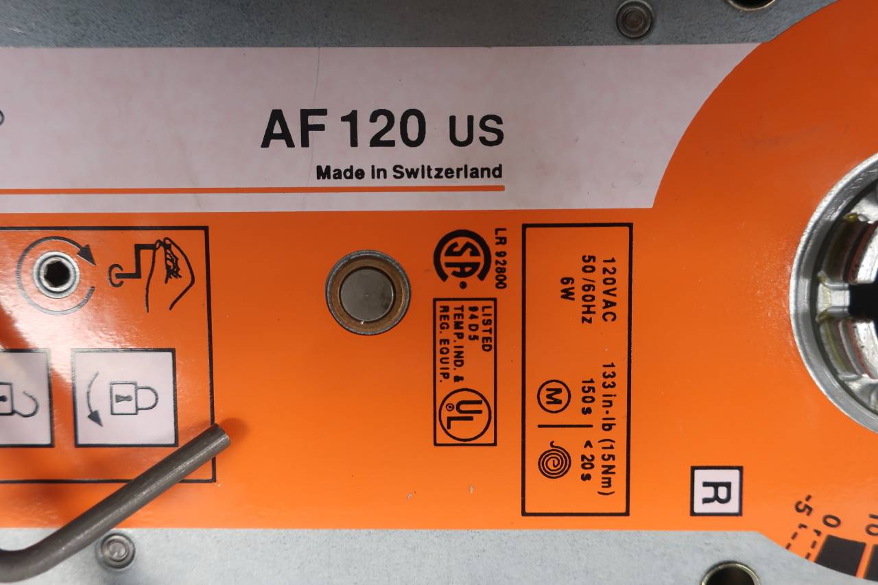 BELIMO AF120 Fail-Safe ON/Off Damper Actuator 120V-AC 