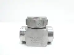 WATSON MCDANIEL TD600 STAINLESS THREADED TURBO DISC TRAP 600PSI 3/4IN NPT