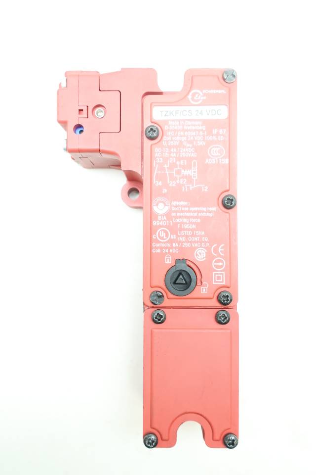 SCHMERSAL TZKF/CS 24VDC SAFETY SWITCH 24V-DC