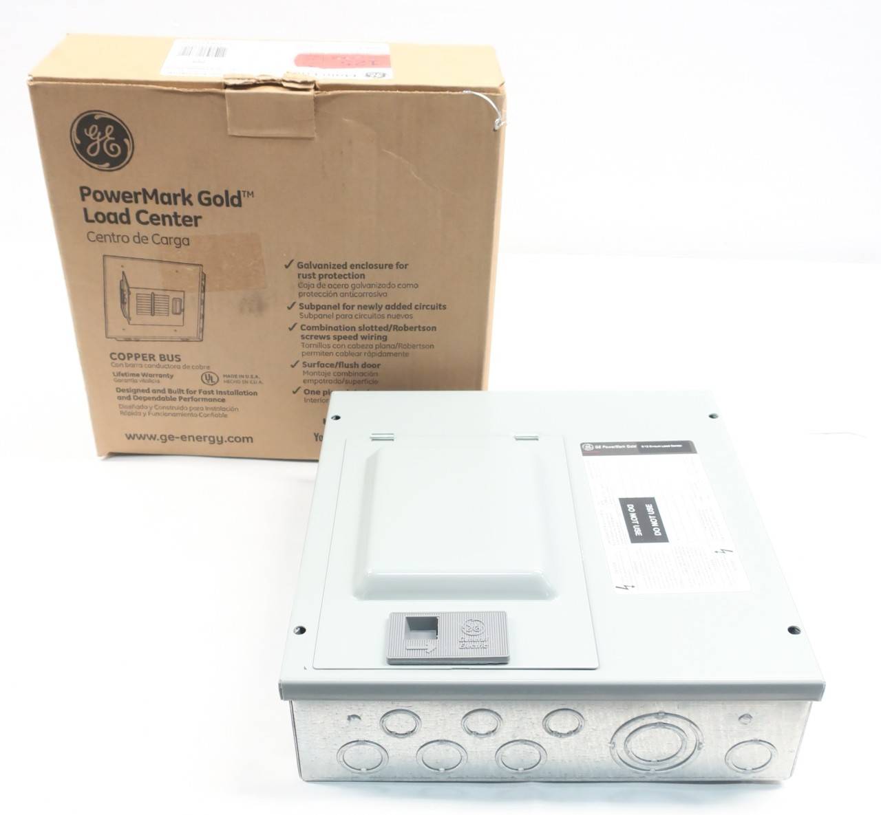 General Electric Ge TLM612SCUD Convertible Main Lug Load Center