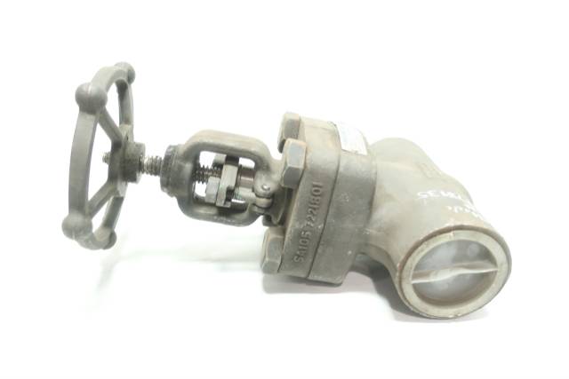 HANCOCK 5520W2 STEEL SOCKET WELD GLOBE VALVE 800 2IN