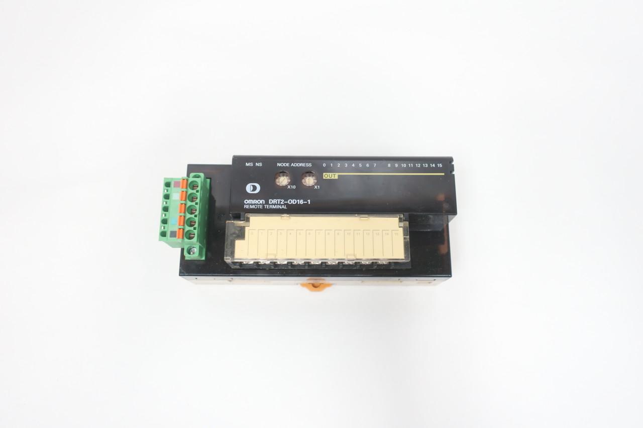 オムロン　DRT2-MD16 リモート入出ターミナル 数量1個 オムロン(OMRON) DRT2-MD16-1 リモートI/Oターミナル 入出力用 PNP対応