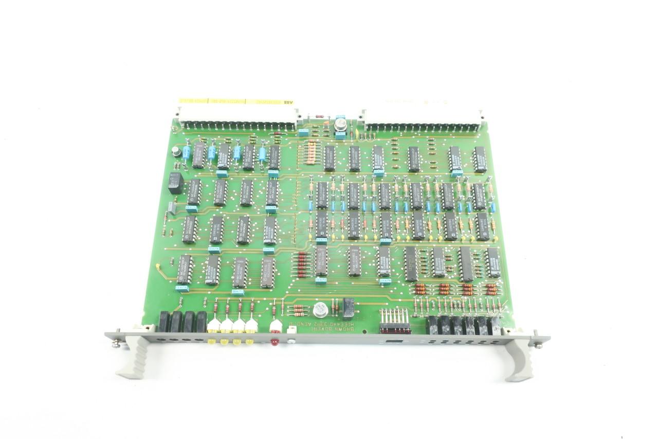 Brown Boveri GD9924 BE/V2 HIEE401091R2 Gate Control Module