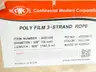 CONTINENTAL WESTERN CORP. 400100 POLY FILM 3-STRAND ROPE 600FT 5/8IN thumbnail 4