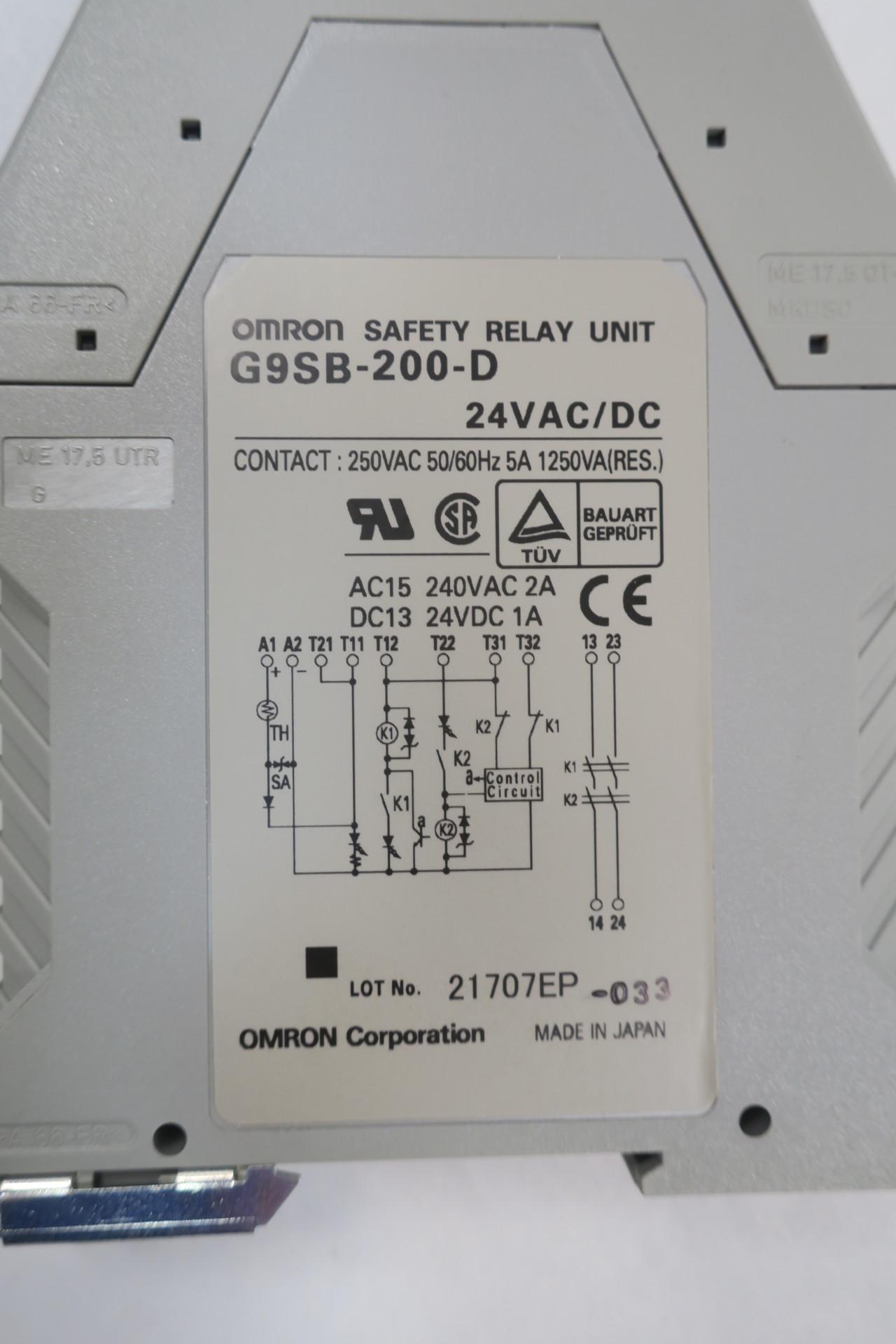 Elo ELO/1#11 OMRON Relais de sécurité G9SB-200-D Safety Relay 