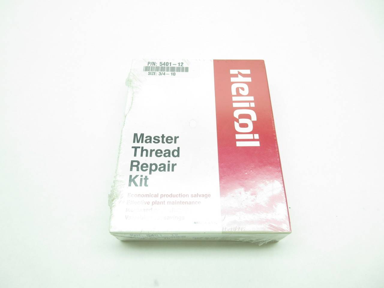 HeliCoil Size 3/4-10 Master Thread Repair Kit P/N 5401-12