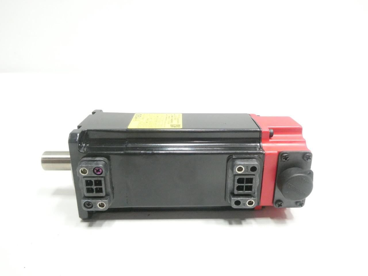 FANUC A06B-0116-B403#0100 3PH 0.5KW 6000RPM 14MM 1.2NM 172V-AC SERVO MOTOR