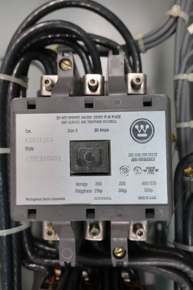 NELSON ELECTRICAL BG739X2AJG MCC STARTER BUCKET 120VAC 50HP SIZE 3