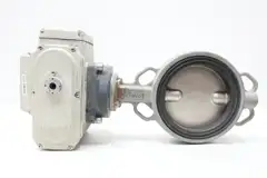 VALWORX 5644 PNEUMATIC IRON WAFER BUTTERFLY VALVE 6IN 150