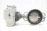 VALWORX 5644 PNEUMATIC IRON WAFER BUTTERFLY VALVE 6IN 150 thumbnail 1