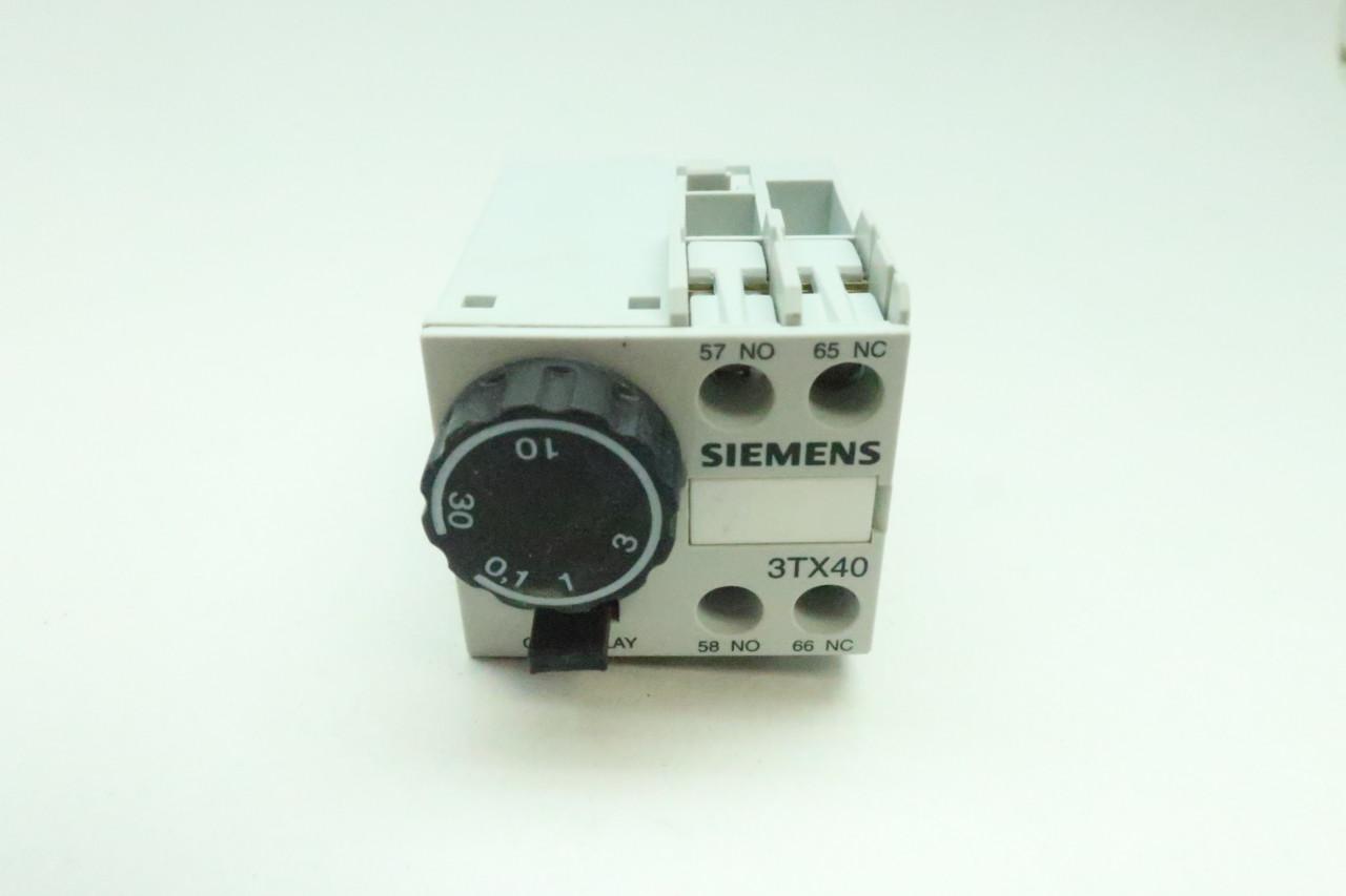Siemens 3TX4092-5A pneumatic timer pneumatischer verzogerunsblock New NFP 