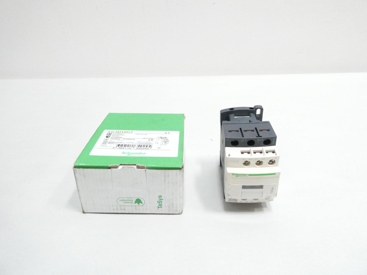 LC1D12G7 Schneider Electric, Contactores y relés