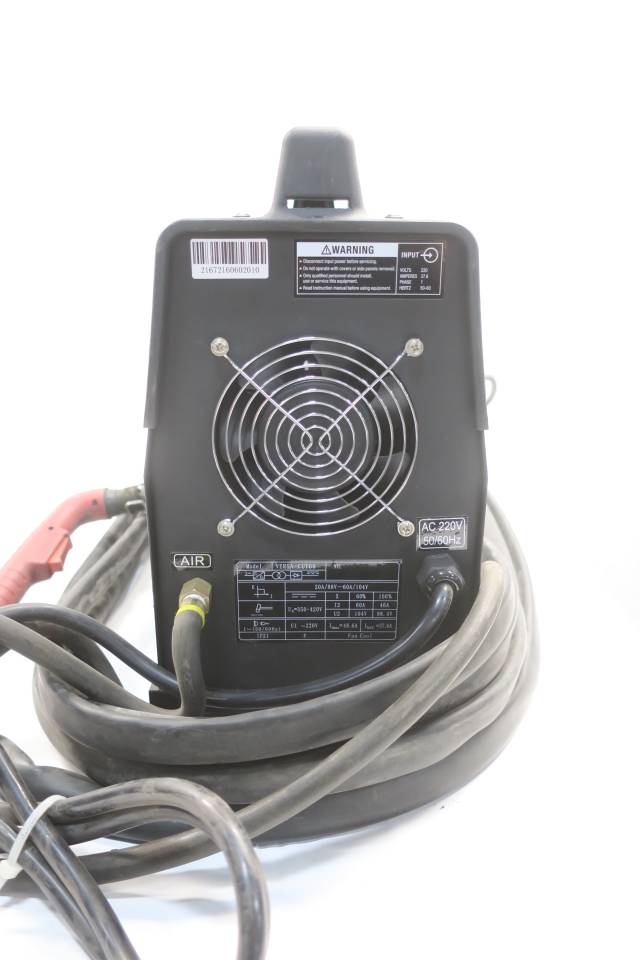 EASTWOOD VERSACUT60 PORTABLE PLASMA CUTTER 220VAC 60A AMP D593723