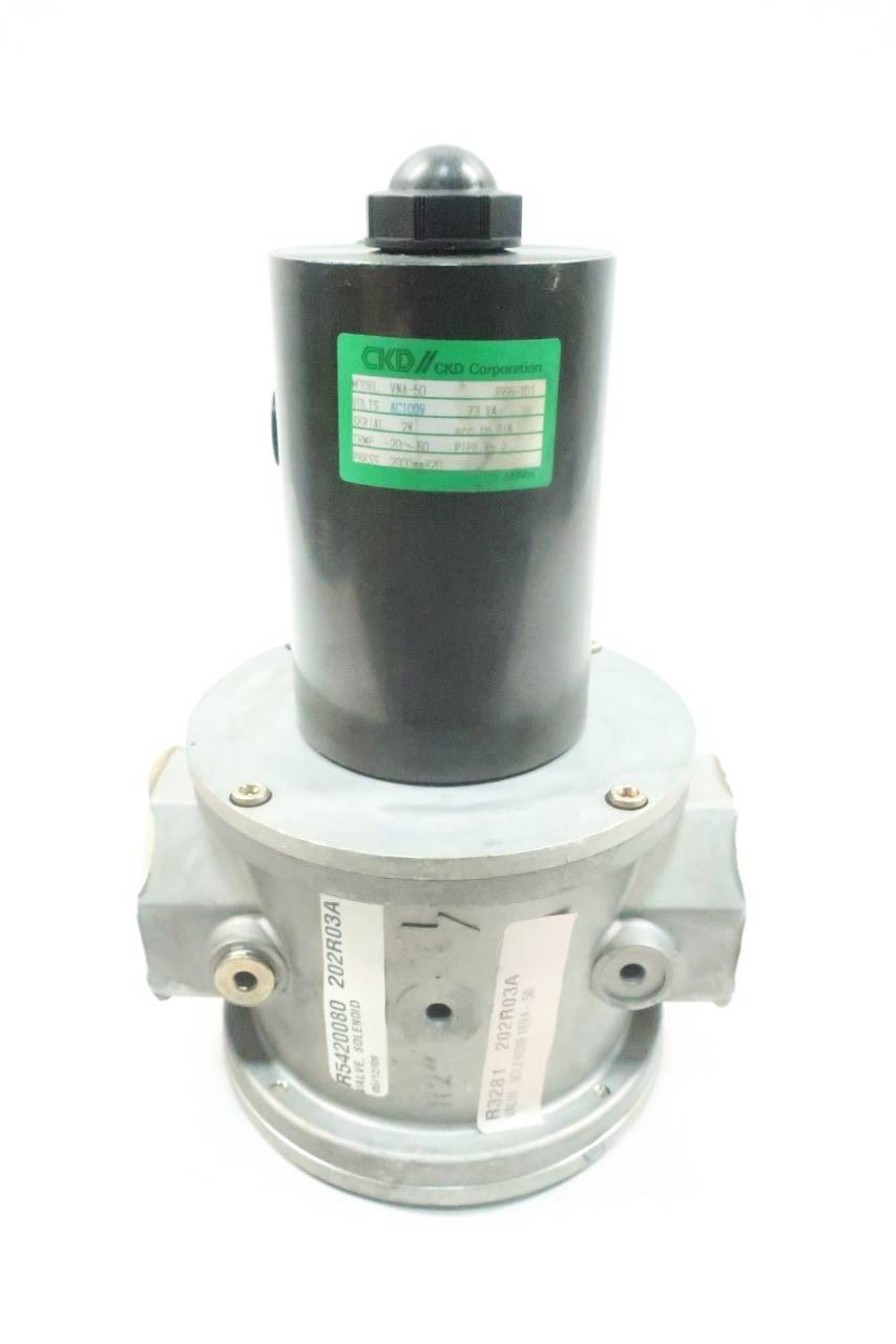 Ckd VNA-32 Solenoid Valve 100v-ac 1-1/4in Npt, 55% OFF